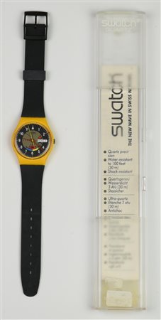 SWATCH CORAL REEF, 1985 mod. YAMAHA RACER, cod. GJ700 Completo di scatola...