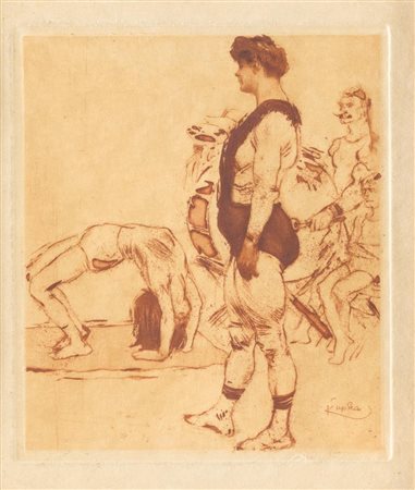 Frantisek Kupka (Opocno 1871 – Puteaux 1957), “Cours de gymnastique”.