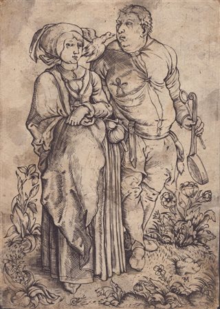 Albrecht Dürer (copia da) (1471 - 1528) 
Il cuoco e sua moglie 
 