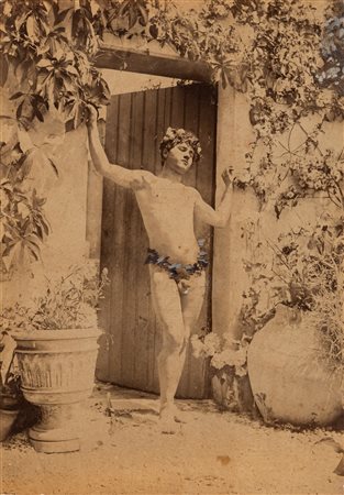 Baron Wilhelm von Gloeden (1856-1931)  - Senza titolo (Giovane siciliano), 1900s/1910s
