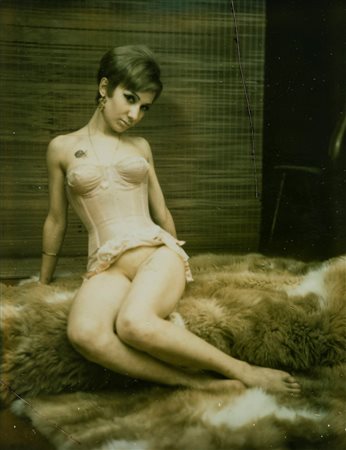 Carlo Mollino (1905-1973)  - Senza titolo (Figura femminile in studio), 1970s