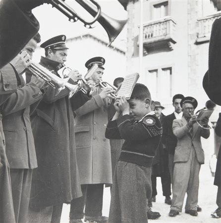 FRANCO PINNA (1925-1978) Bande musicali1952stampa ai sali d’argento,...