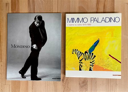 ALDO MONDINO E MIMMO PALADINO - Lotto unico di 2 cataloghi