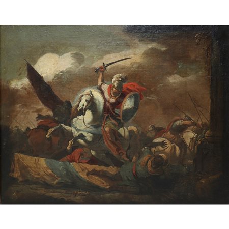 Battaglia fra saraceni e cristiani, 18° secolo