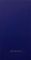 Turi Simeti, 3 ovali blu, 1980, acrilico su tela sagomata, cm 170x90, opera...