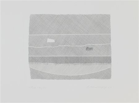 Korompay Giovanni Isole, 1967 acquaforte su carta, cm. 50x70, es. 54/80...