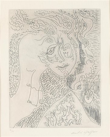 André Masson (Balagny-sur-Thérain 1896 - Parigi 1987), “Lilith”, 1972