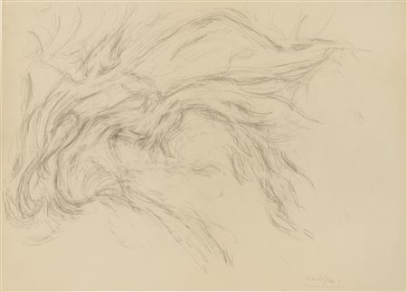 Alberto Giacometti (Borgonovo di Stampa 1901 – Coira 1966), “Les Alpes”.