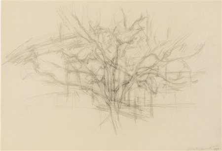 Alberto Giacometti (Borgonovo di Stampa 1901 – Coira 1966), “Albero”, 1960.