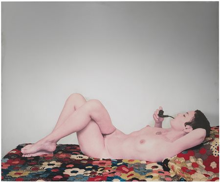 MICHELANGELO PISTOLETTO N. 1933 VENERE CON LA PIPA signed, numbered 33/60 and...