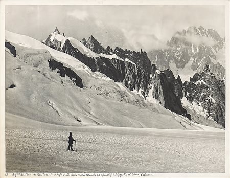 VITTORIO SELLA (1859-1943) Ghiacciaio del Gigante (Monte Bianco) 1881 -...