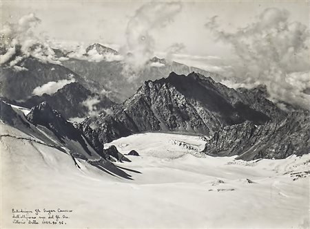 VITTORIO SELLA (1859-1943) Ghiacciaio Sugan Caucaso 1896 - Sugan Glacier...