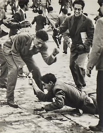SANDRO VESPASIANI Manifestazione studentesca 1968 circa - Students Riot...