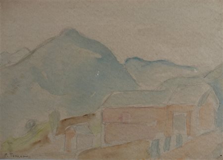 TOMEA FIORENZO (ZoppÃ¨ di Cadore 1910 - Milano 1960) "Alta montagna"...