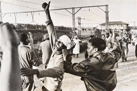 BERRY LAN (1954) Johannesburg, manifestazione African National Congress 1961...