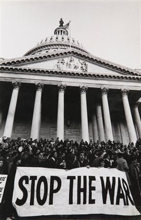 ROLAND L. FREEMANN (1936) Manifestazione a Washington D.C. anni ‘60/70 stampa...