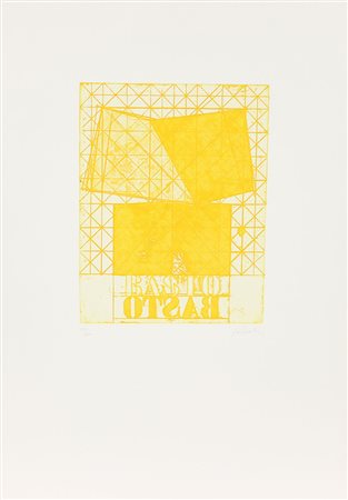 Pomodoro Giò Basto, 1977-1978 incisione su carta, cm. 69x49 (lastra cm....
