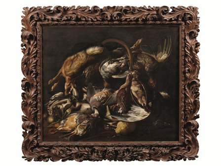 Jacob van de Kerckhoven(Anversa 1636-Venezia 1712) NATURA MORTA CON CESTO DI...