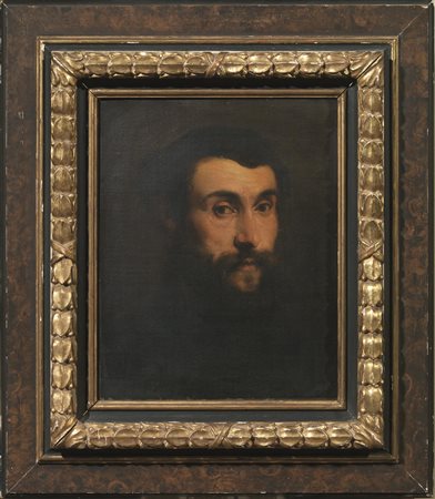 Pittore fiammingo da Tintoretto, sec. XVIIRITRATTO VIRILEolio su tela, cm...