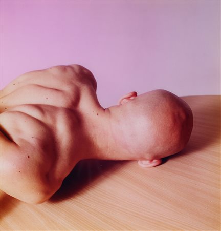 Gligorov Robert Salto mortale, 1999 tecnica fotografica e plexiglass, cm....
