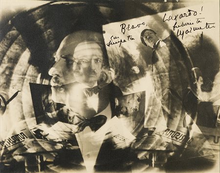 Elio Luxardo (1908-1969) Marinetti futurista, ca. 1930 Stampa vintage alla...
