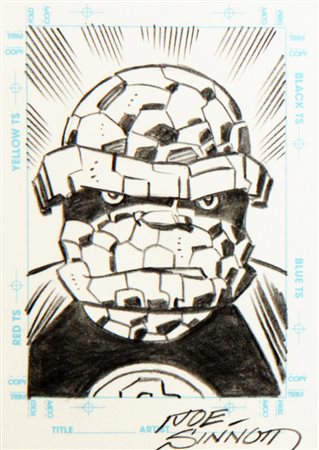 AA. VV. U.S.A. "Marvel Silver Age Sketchagraph", 1998 matita e china su...