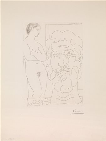 Pablo Picasso (Malaga 1881 &ndash; Mougins 1973) MOD&Egrave;LE ET GRANDE...