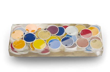 rman Nizza 1928 - 2005 Paint Box, 1970 Plexiglass, 8,50x23,50 cm Provenienza:...