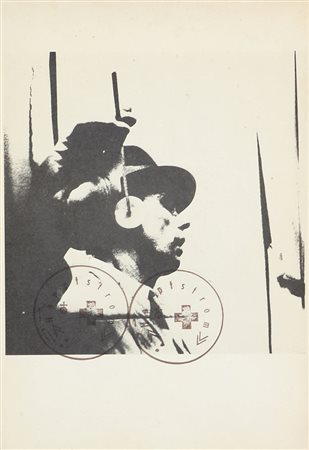 Beuys Joseph Senza titolo litografia su carta, cm. 30x20 edizione Bolaffi...