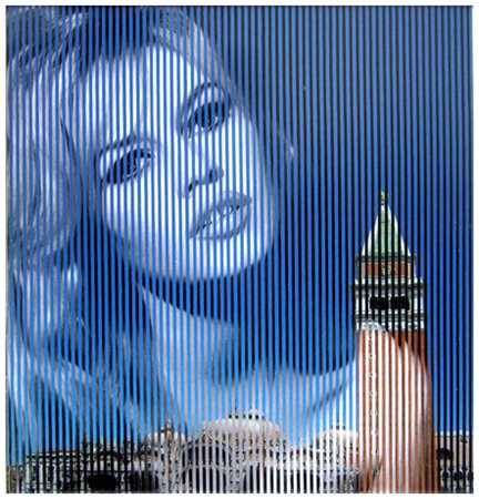 MALIPIERO Brescia 1934 Brigitte Bardot – Piazza S. Marco (Venezia) 2013...