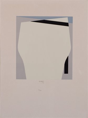 ARTURO BONFANTI (1905-1978)Senza Titolo, 1972 SerigrafiaCm 53x40Firma e...