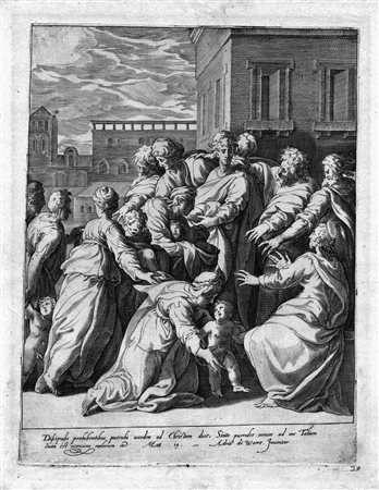 [da] de Weerdt, Adriaen (Bruxelles 1510 ca. &ndash; Colonia 1590 ca.) CRISTO...