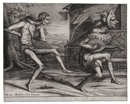 Hondius, Hendrik I (Duffel 1573 &ndash; L&rsquo;Aia 1650) DUE BUFFONI. 1642...