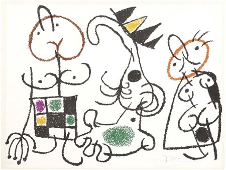 Joan Miró, Barcellona 1893 - Palma di Maiorca 1983, Ubu en las Baleares,...