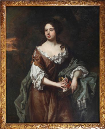 LELY PETER (1618 - 1680) Attribuito a, Ritratto di Lady Copley. Olio su tela....