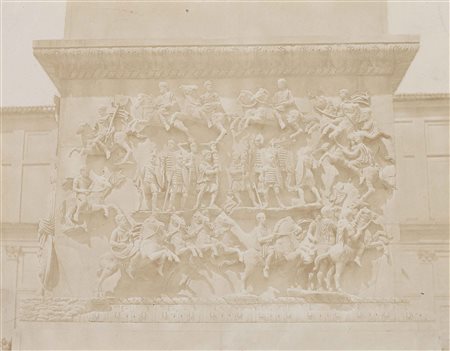 CANEVA GIACOMO (1813 - 1865) ATTRIBUITO. Musei Vaticani, basamento della...