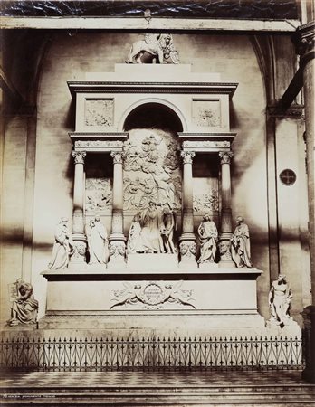NAYA CARLO (1816 - 1882) Venezia, Monumento a Tiziano. Stampa all'albumina....