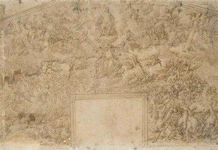 Federico Zuccari Sant’Angelo in Vado 1541 – Roma 1609 GIUDIZIO UNIVERSALE...