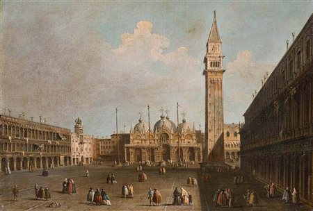 Giovan Battista Cimaroli Salò 1687 – Venezia 1771 VEDUTA DI PIAZZA SAN MARCO...