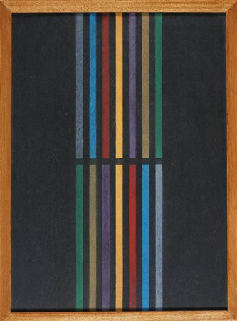 ELIO MARCHEGIANI, 1929, Grammature di colore, 1974, Grammature di colore su...