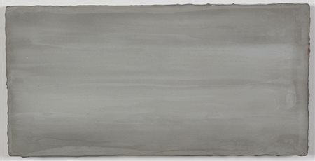 ENZO CACCIOLA, 1945, 6 - 11 - 1976, 1976, Cemento su tela, cm. 20 x 40,...