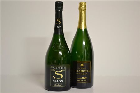 Selezione ChampagneSalon 2002 - 1 bt Mg cslDelamotte Collection Blanc de...