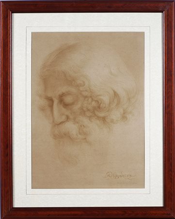 GEORGIEV BORIS (1888 - 1962) Rabindranath Tagore. Litografia. Cm 35,00 x...