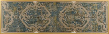 STOLA in seta ricamata. Sicilia XVIII secolo Misure: cm 136 x 43