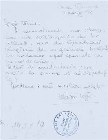 TOZZI MARIO (Fossombrone 1895 - St. Jean du Gard 1979) " " Retro