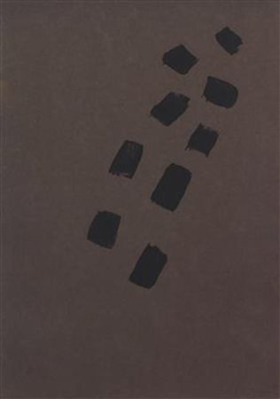 Arturo Vermi, Invasione, 1969, tempera su cartoncino, cm. 50x35, firmata in...