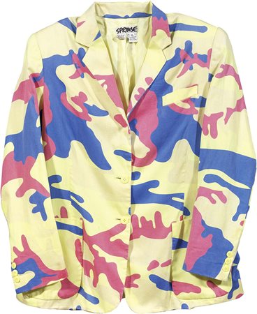 Stephen Sprouse, Dayton 1953 - New York 2004, Andy Warhol Camouflage Jacket,...