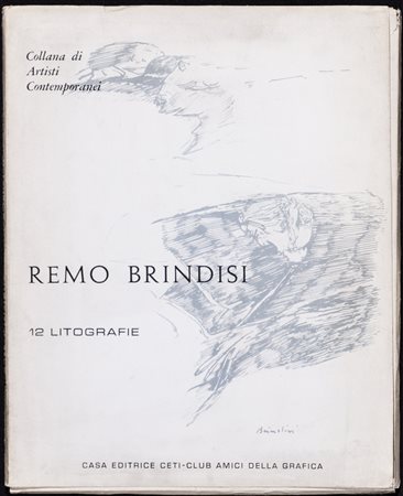 REMO BRINDISI (1918-1996)Senza Titolo,&nbsp; 1964 Cartella contenente 12...