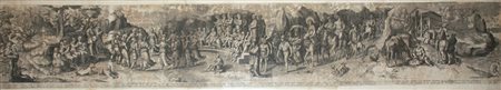 Gijsbert Van Veen, 1585 Nozze di Isacco e Rebecca Incisione a bulino, 305 x...