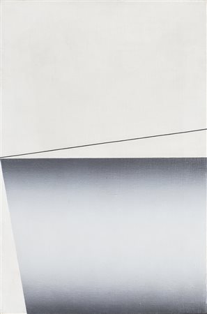 GIULIANO BARBANTI (1936) Sd, 1968 Olio su tela cm 60,5x40 Firma e datazione...